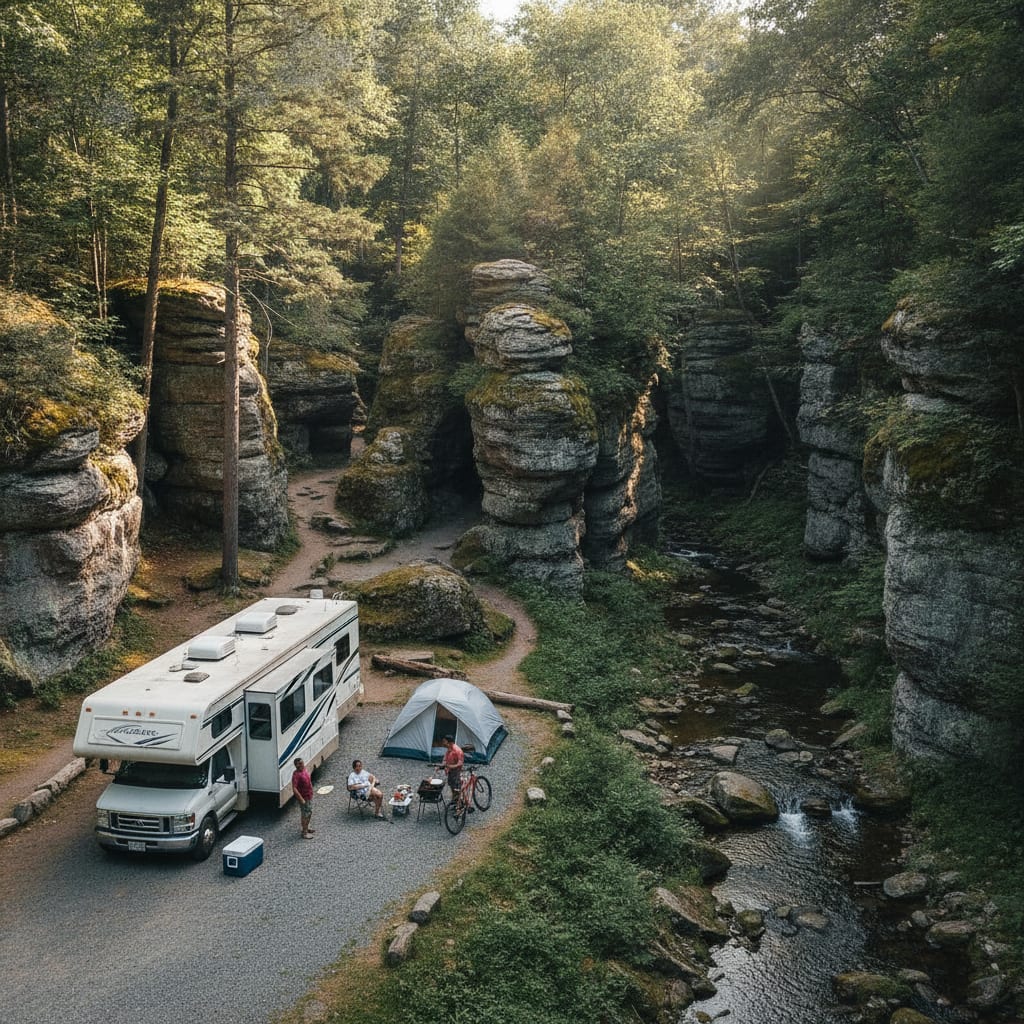 Panama Rocks Scenic Park — Panama, NY